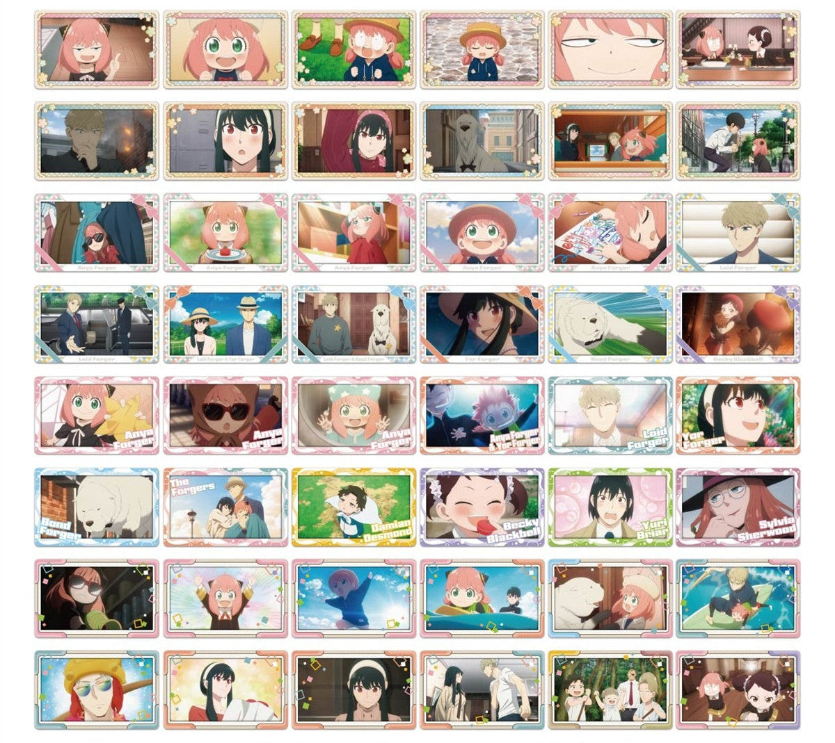 SPY×FAMILY Snap Cards Vol. 3 (1 Random)