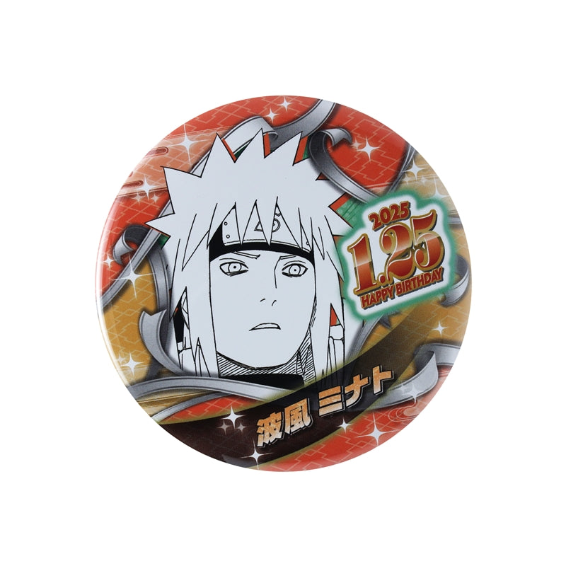 NARUTO Birthday Can Badge: Minato Namikaze 2025