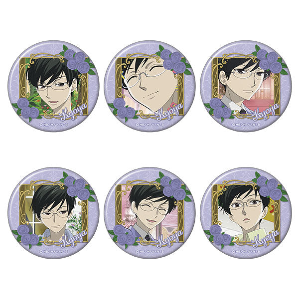 Ouran High School Host Club Oshi Chara Badge Collection Kyoya Ootori (1 Random)