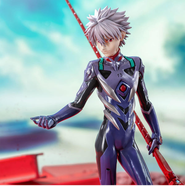 NEON GENESIS EVANGELION  -  LUMINASTA  -  KAWORU NAGISA X SPEAR OF LONGINUS PRIZE FIGURE