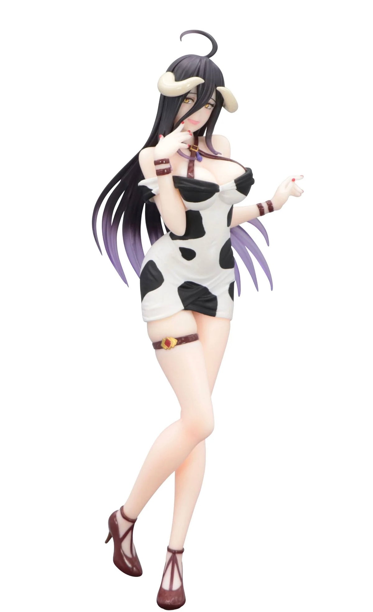 Overlord Albdeo Mini Dress Cow Pattern Ver. Prize Figure