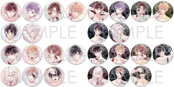 DIABOLIK LOVERS More, Purify Blood Big Pin Badge (1 Random)