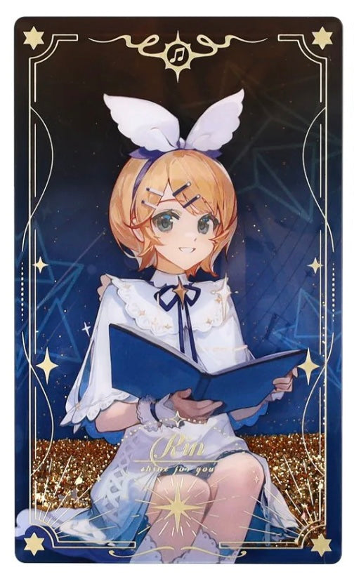 Kagamine Rin Starry Night Quicksand Acrylic block