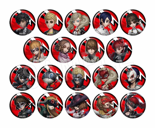 Identity V x Persona Trading Glitter Can Badge (1 Random)