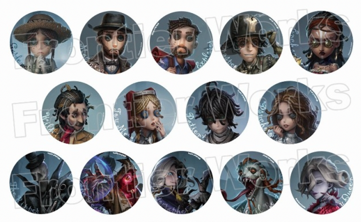 Identity V <RE:Series> Trading Can Badge Vol.2 (1 Random)