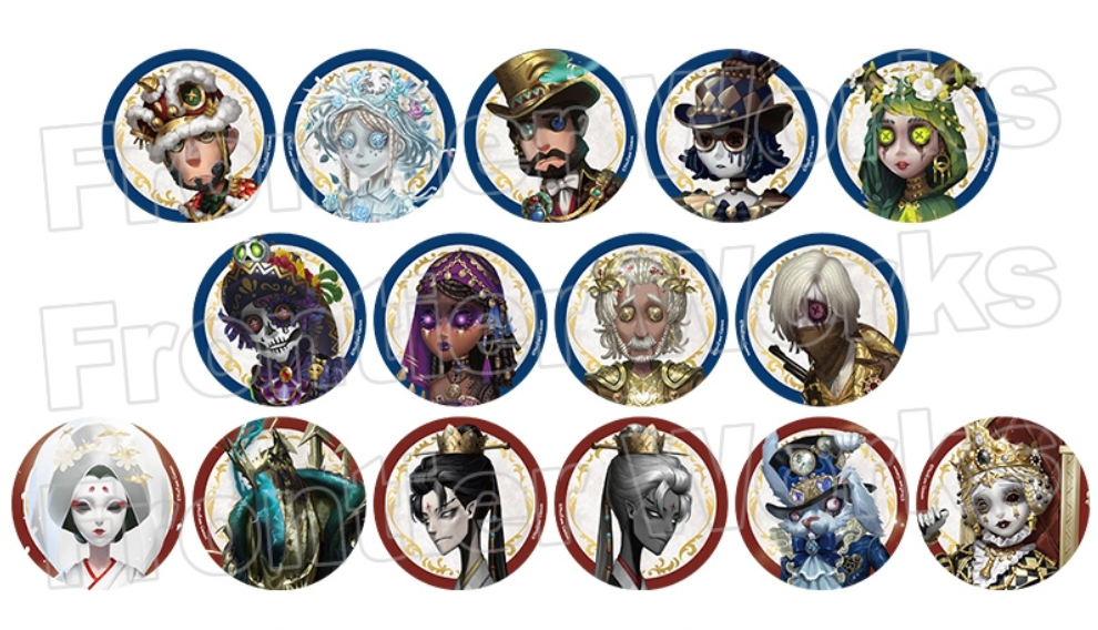 Identity V <RE:Series> Trading Can Badge - Character Design Collection UR Vol.1 (1 Random)