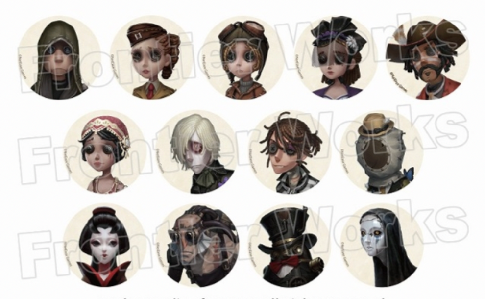 Identity V <RE:Series> Trading Can Badge - Setting Illustration Ver. Vol.2 (1 Random)