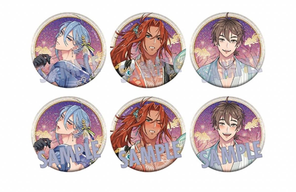 NU: Carnival Hologram Character Badge Collection / Chasing a Rainbow-Colored Summer (1 Random)
