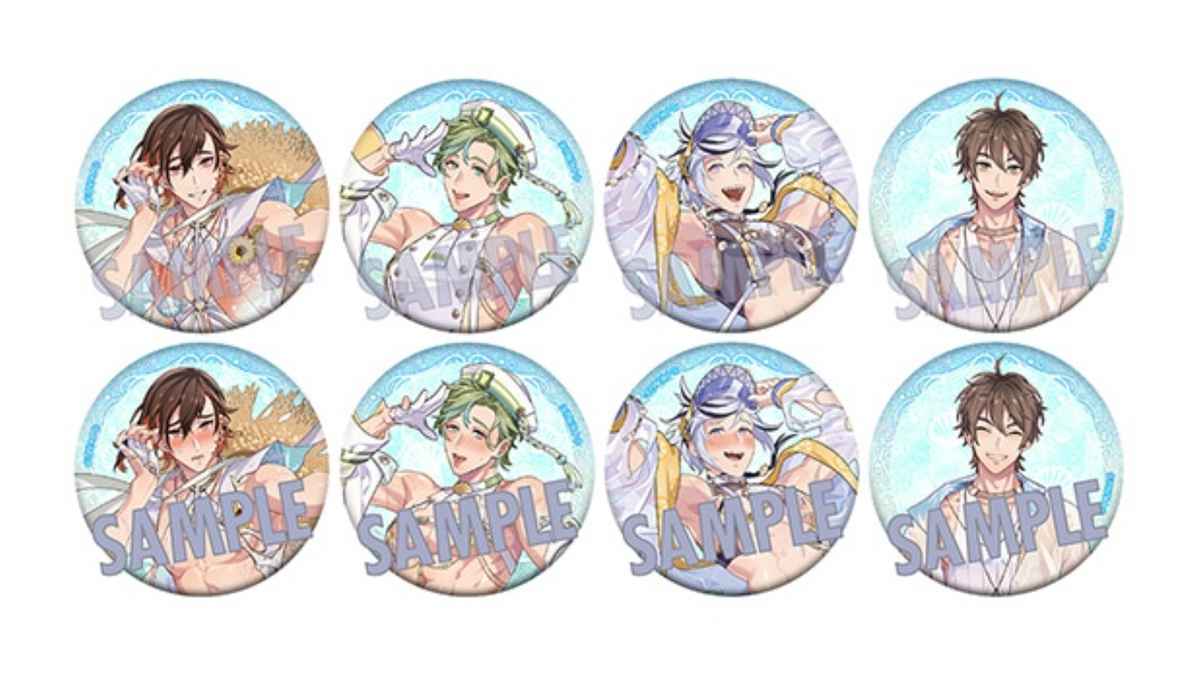 NU: Carnival Hologram Character Badge Collection / Summer Idol Festival (1 Random)