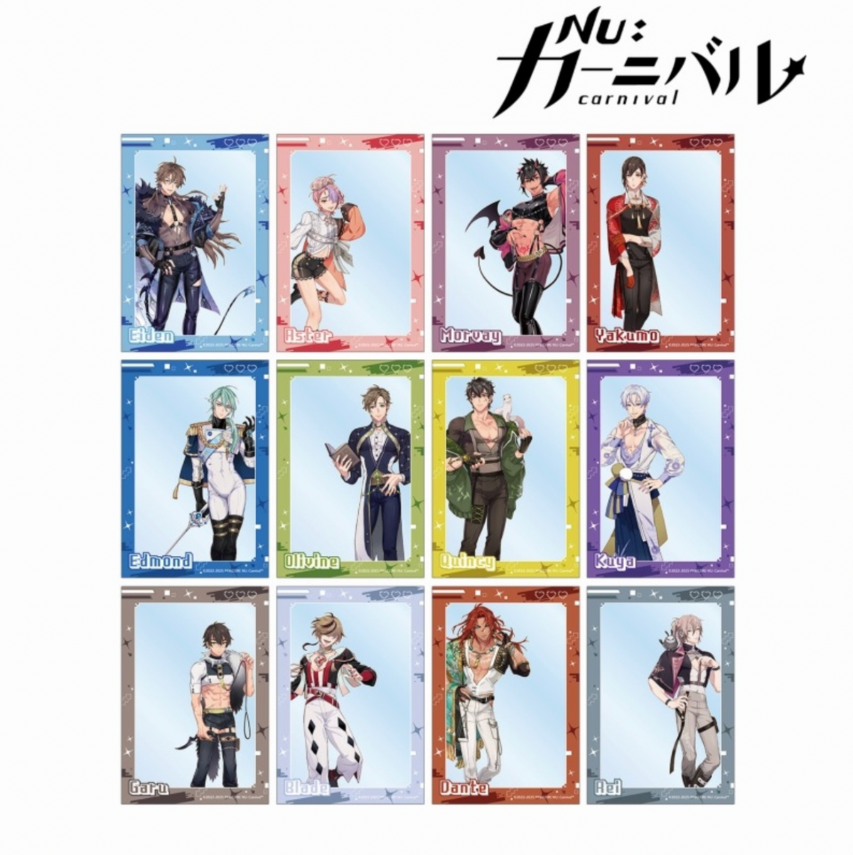 NU: Carnival Trading Clear Cards (1 Random)