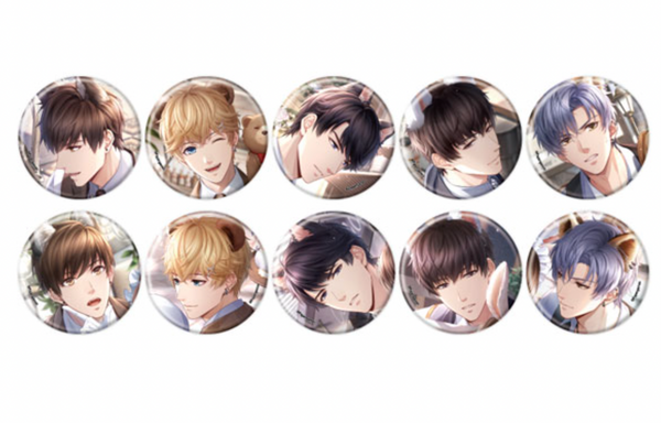 Mr Love: Queen's Choice ~EVOL×LOVE~ 09/Official Illustration Badge (1 Random)