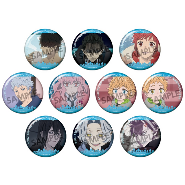 Villain on Holiday Trading Can Badge (1 Random)