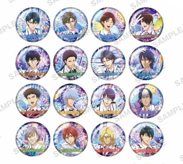 New The Prince of Tennis Rising Beat Trading Holo Can Badge PARADE! Ver. (1 Random)