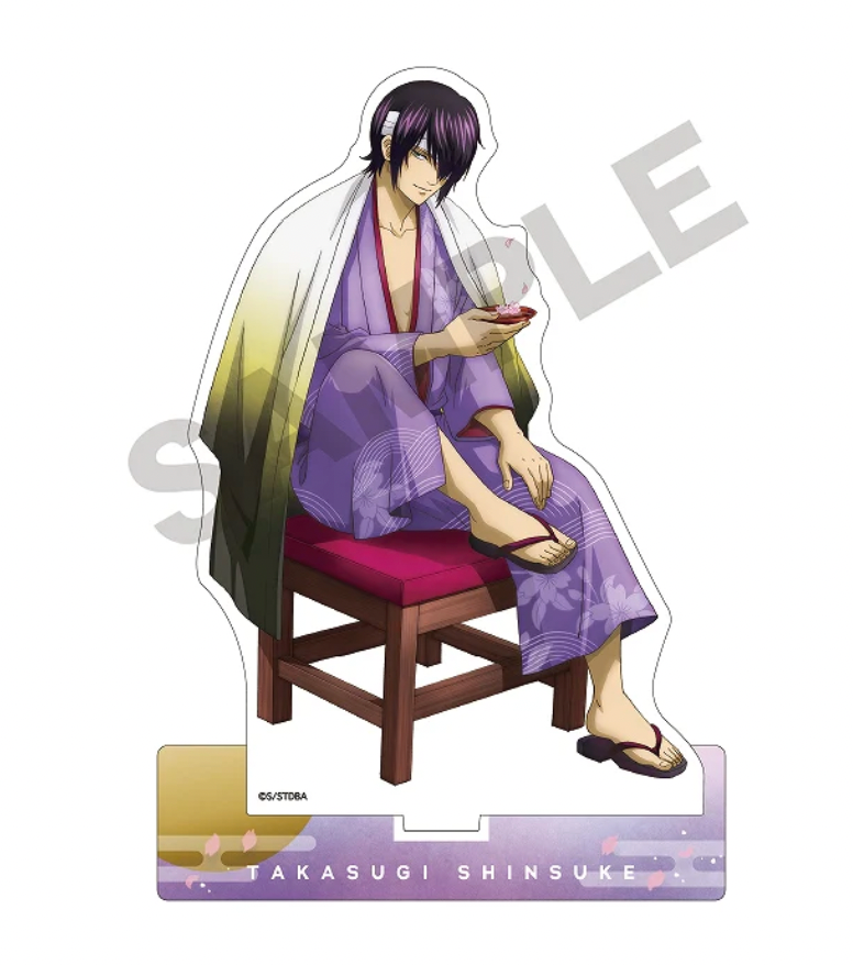 Gintama Acrylic Stand Shinsuke Takasugi Cherry-blossom Viewing