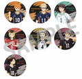 Haikyu!! Trading Metal Can Badge A (1 Random)