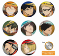 Haikyu!! Facial Closed Up Can Badge Vol. 2 (1 Random)