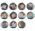 Haikyu!! Jump Shop Exclusive Famous Scenes Can Badge Aoba Johsai Ver. (1 Random)