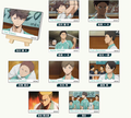 Haikyu!! Mini Canvas Board Aoba Johsai High School (1 Random)