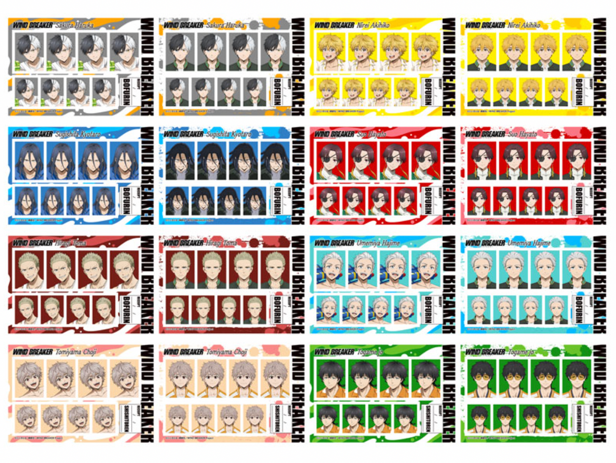 WIND BREAKER ID Photo Studio(1 Random)