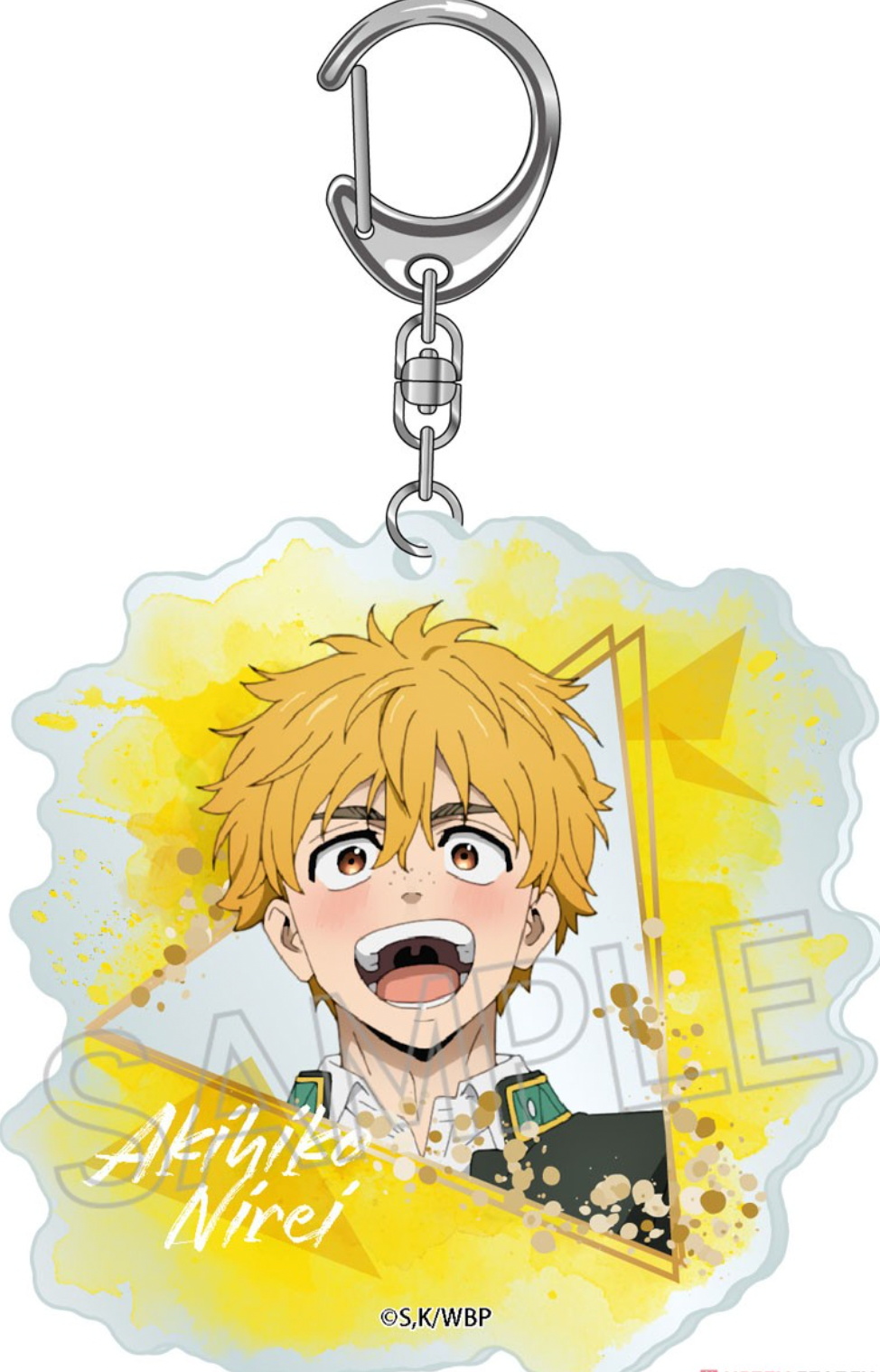 Wind Breaker Wet Color Series Acrylic Key Ring Akihiko Nirei