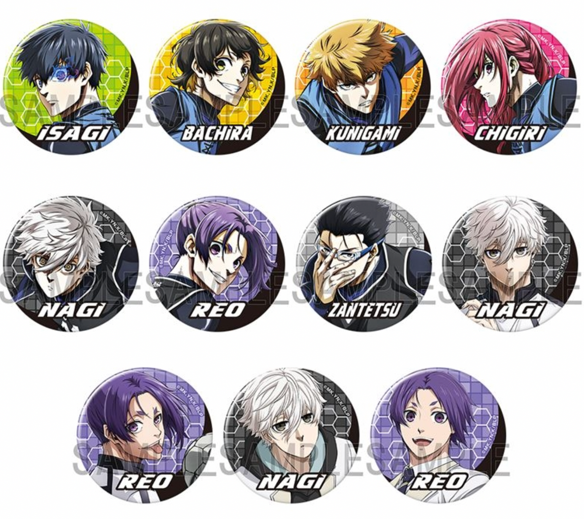 Blue Lock the Movie -EPISODE Nagi- Can Badge (1 Random)