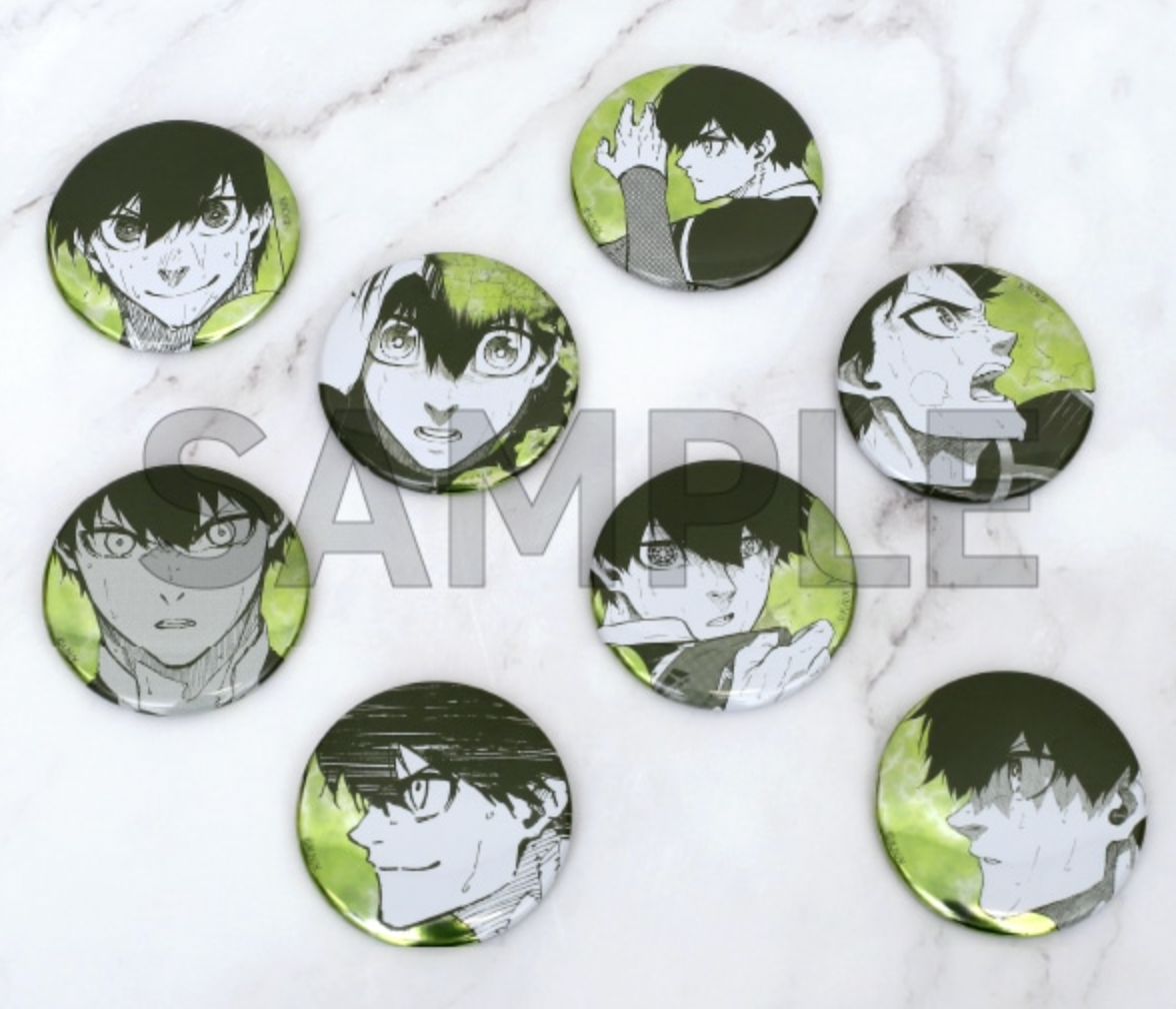 Blue Lock Character Badge Collection - Isagi Yoichi (1 Random)