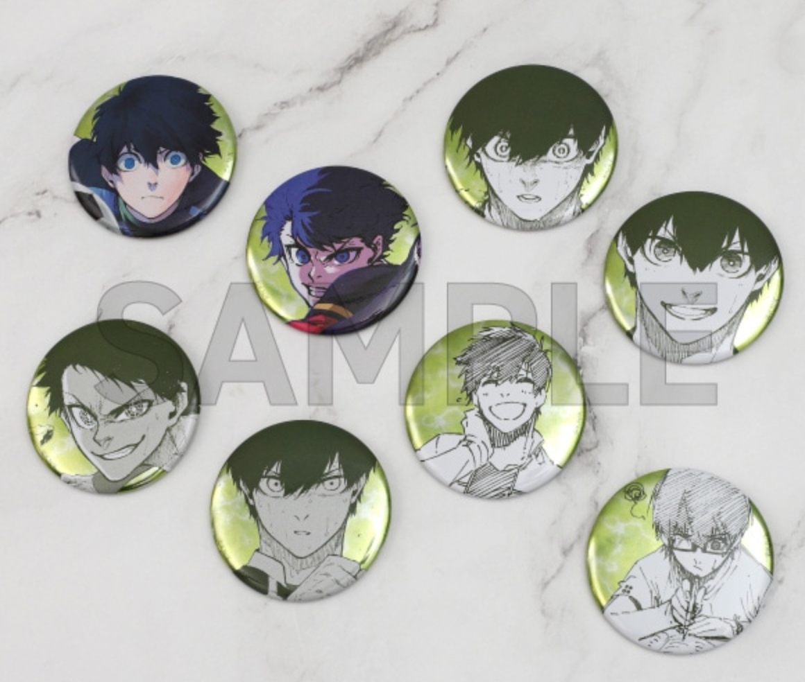 Blue Lock Character Badge Collection Vol.2 - Isagi Yoichi (1 Random)