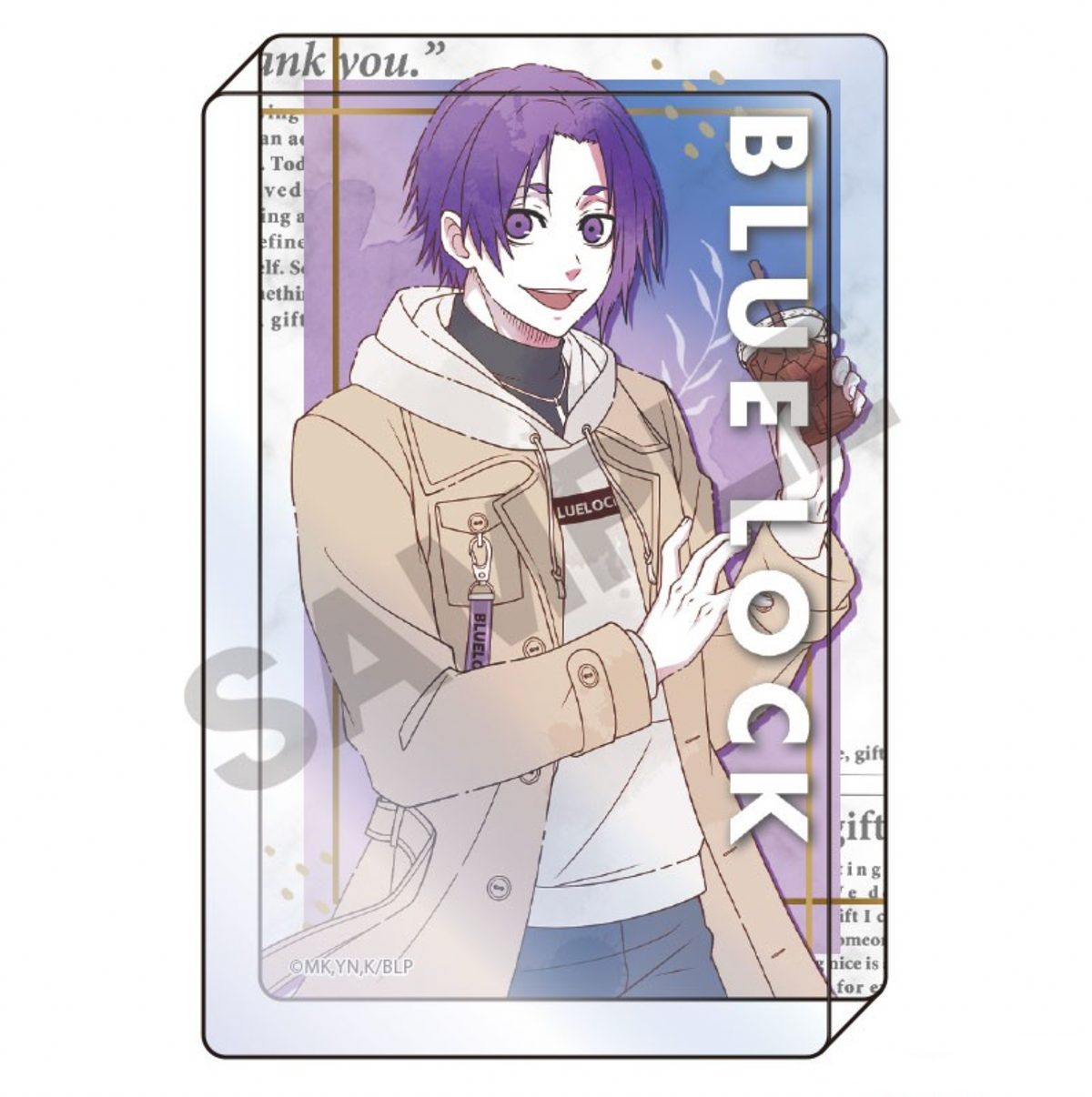 Blue Lock Acrylic Block Reo Mikage Nuance Color