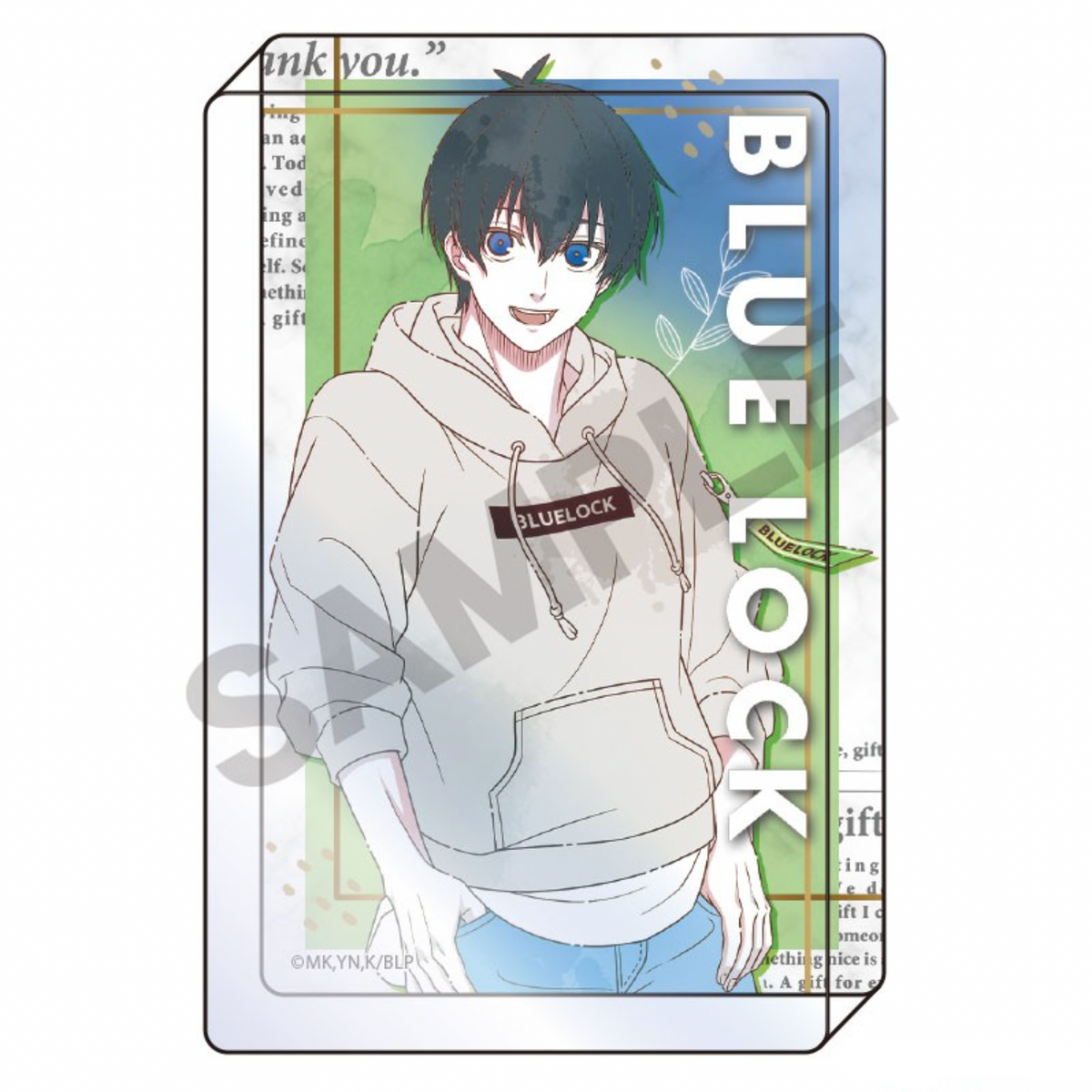 Blue Lock Acrylic Block Yoichi Isagi Nuance Color