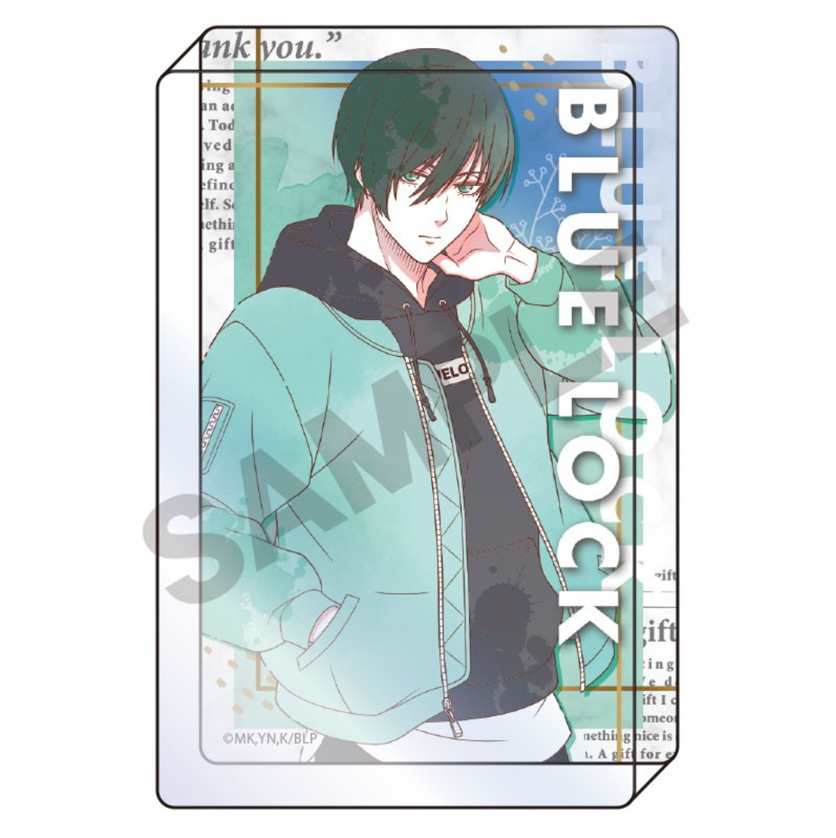 Blue Lock Acrylic Block Rin Itoshi Nuance Color