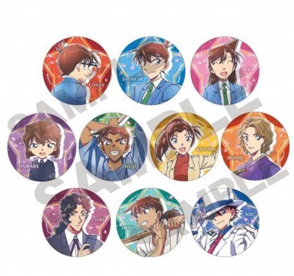 Case Closed (Detective Conan) Trading Can Badge Box (1 Random)