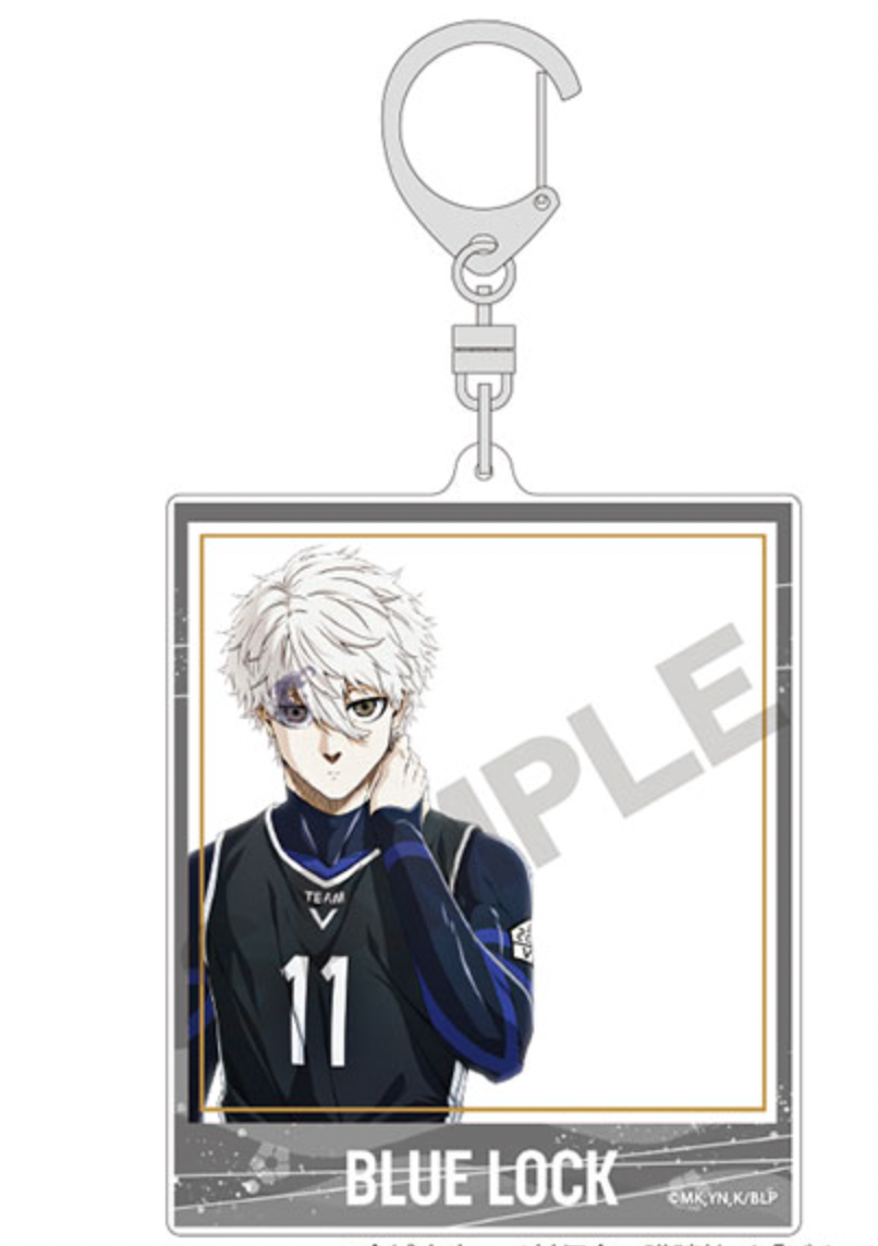 Blue Lock Frame Acrylic Keychain - Seishiro Nagi Team V