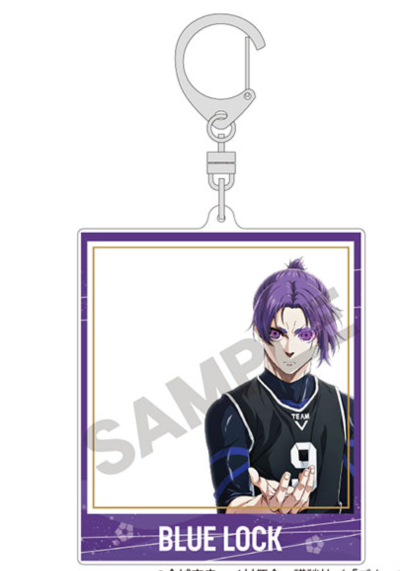 Blue Lock Frame Acrylic Keychain - Reo Mikage Team V