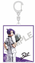 Blue Lock Frame Acrylic Keychain - Reo Mikage, Hakuhou High School