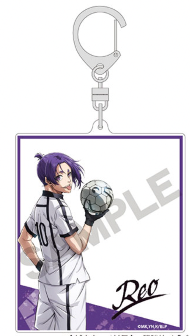 Blue Lock Frame Acrylic Keychain - Reo Mikage, Hakuhou High School