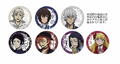 Bungo Stray Dogs Button Badge A 8th Anniversary Yokohama in the Rain Ver. (1 Random)