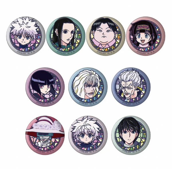 Hunter x Hunter Kirie Series Washi Can Badge Zoldyck-ke (1 Random)
