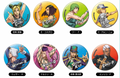 Jojo's Bizarre Adventure: Glitter Can Badge Stone Ocean (1 Random)