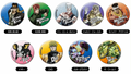 Jojo's Bizarre Adventure: Glitter Can Badge Stardust Crusaders (1 Random)