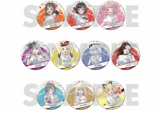 BanG Dream! 10th Anniversary Badge( 1 Random)