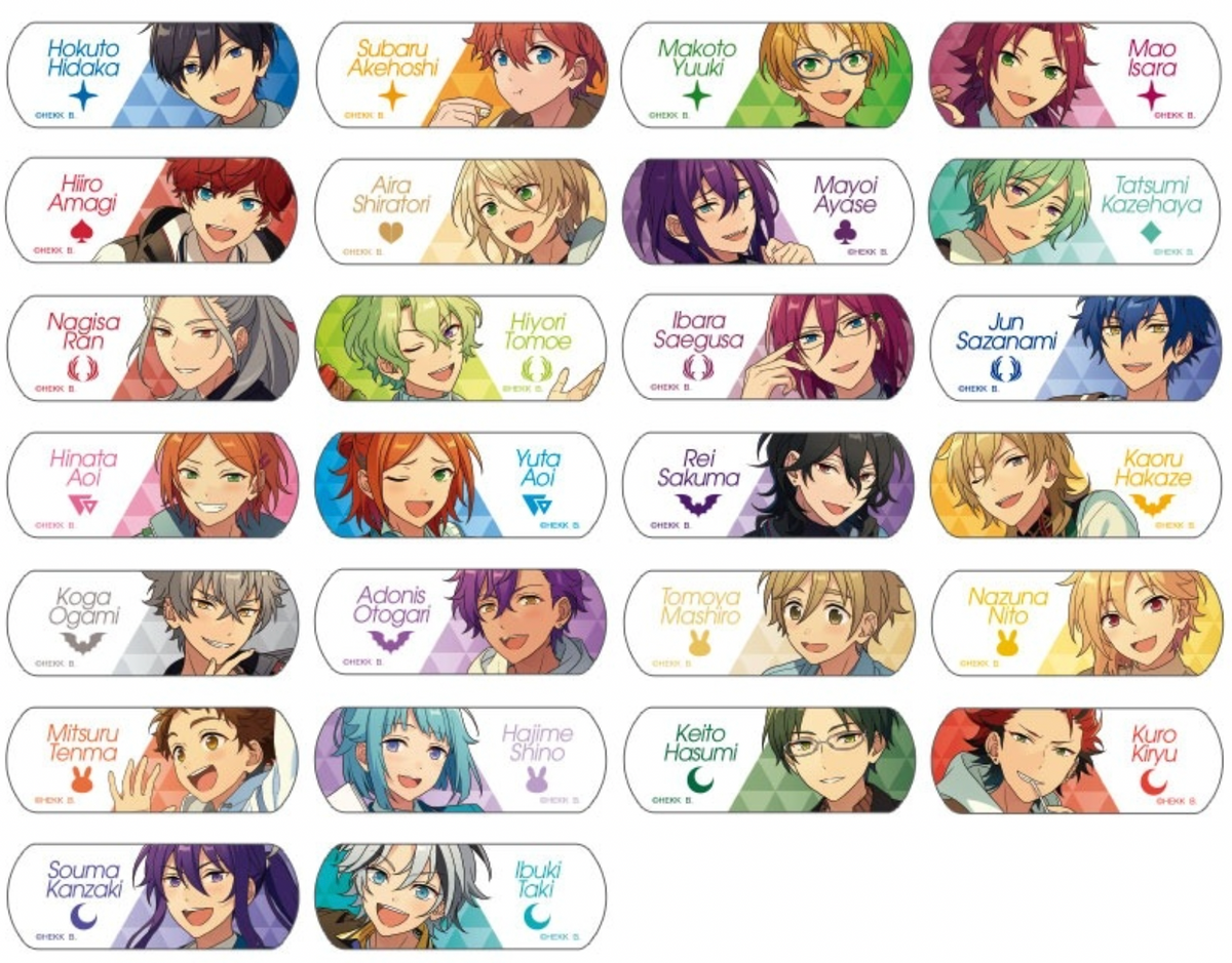 Ensemble Stars!! CharmAid vol.2 (1 pack/ 5 pieces)
