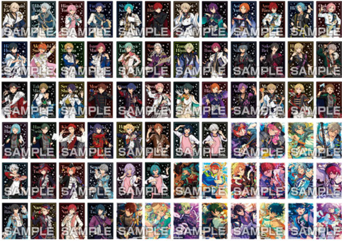 Ensemble Stars!! Clear Card Collection Gum 4 (1 pack/2 Cards)