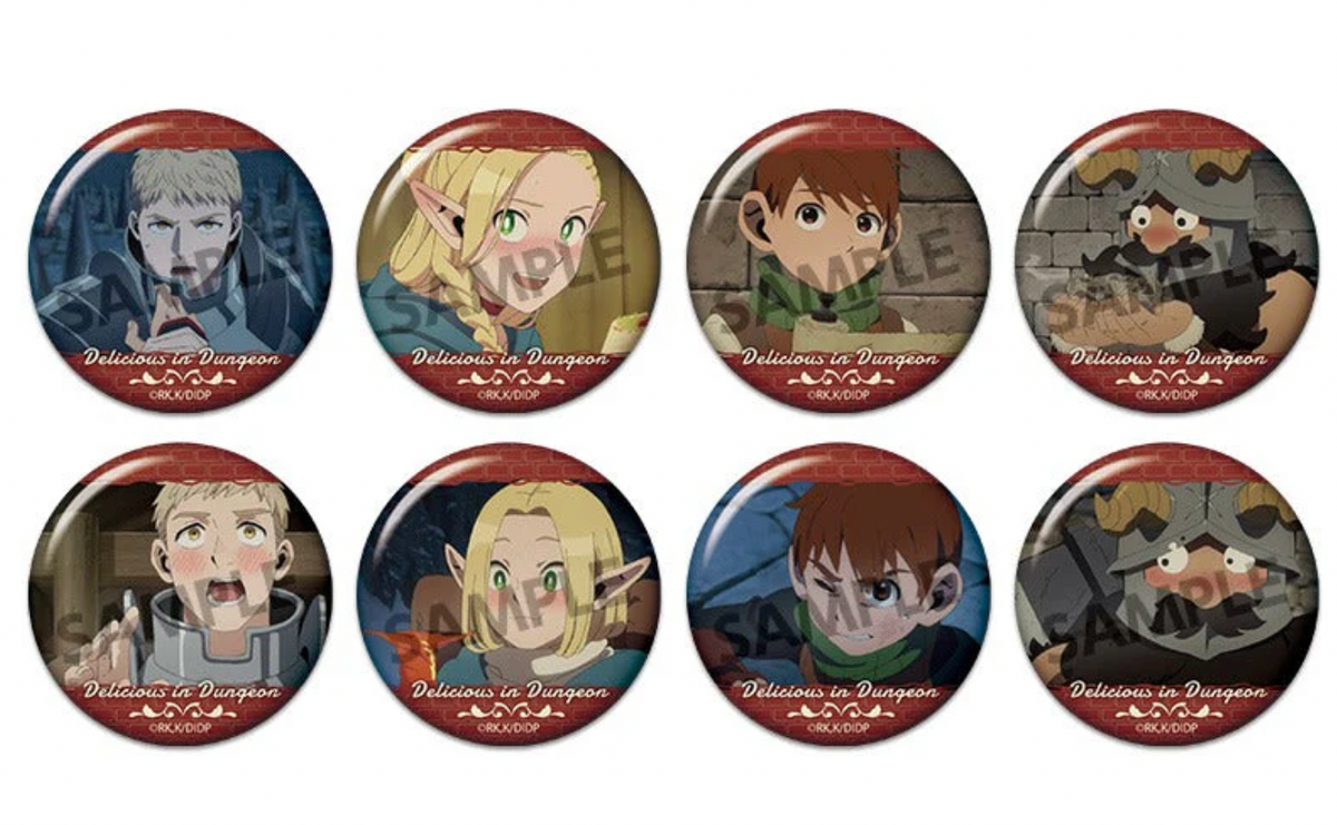 Delicious in Dungeon Trading Can Badge Vol. 3 (1 Random)