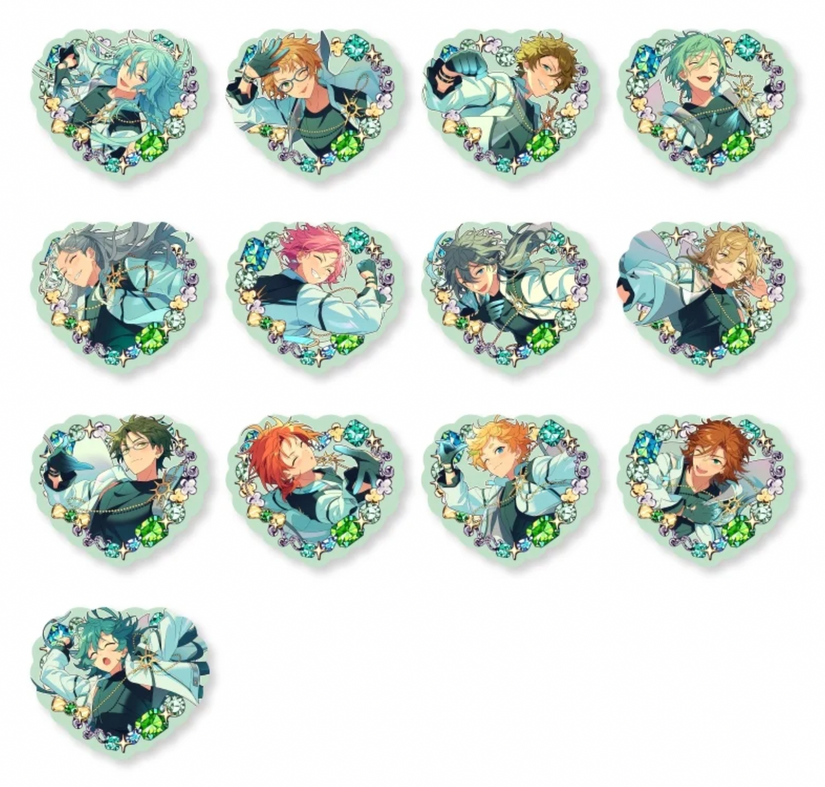 Ensemble Stars! petit puei [ES 9th ann.] FLARE/STORM (1 Pack/3 Cards))