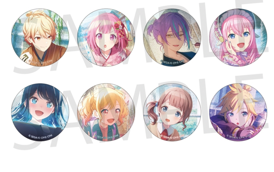 Project Sekai Colorful Stage! feat. Hatsune Miku Glitter Can Badge Event Illustration Collection vol.45 A (1 Random)