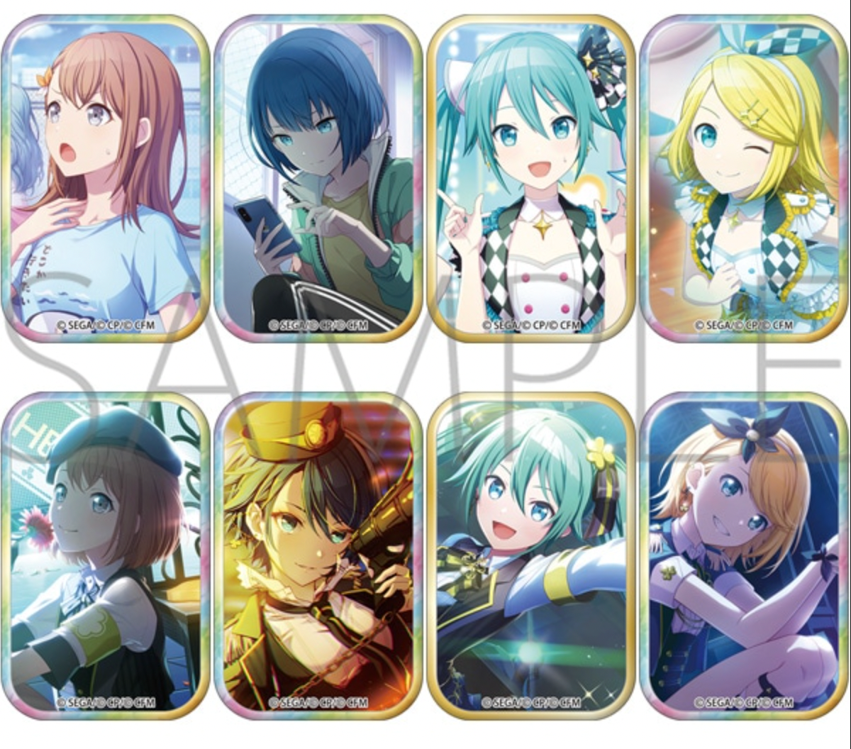 Project Sekai Colorful Stage! feat. Hatsune Miku Square Badge Collection vol.22 A (1 Random)