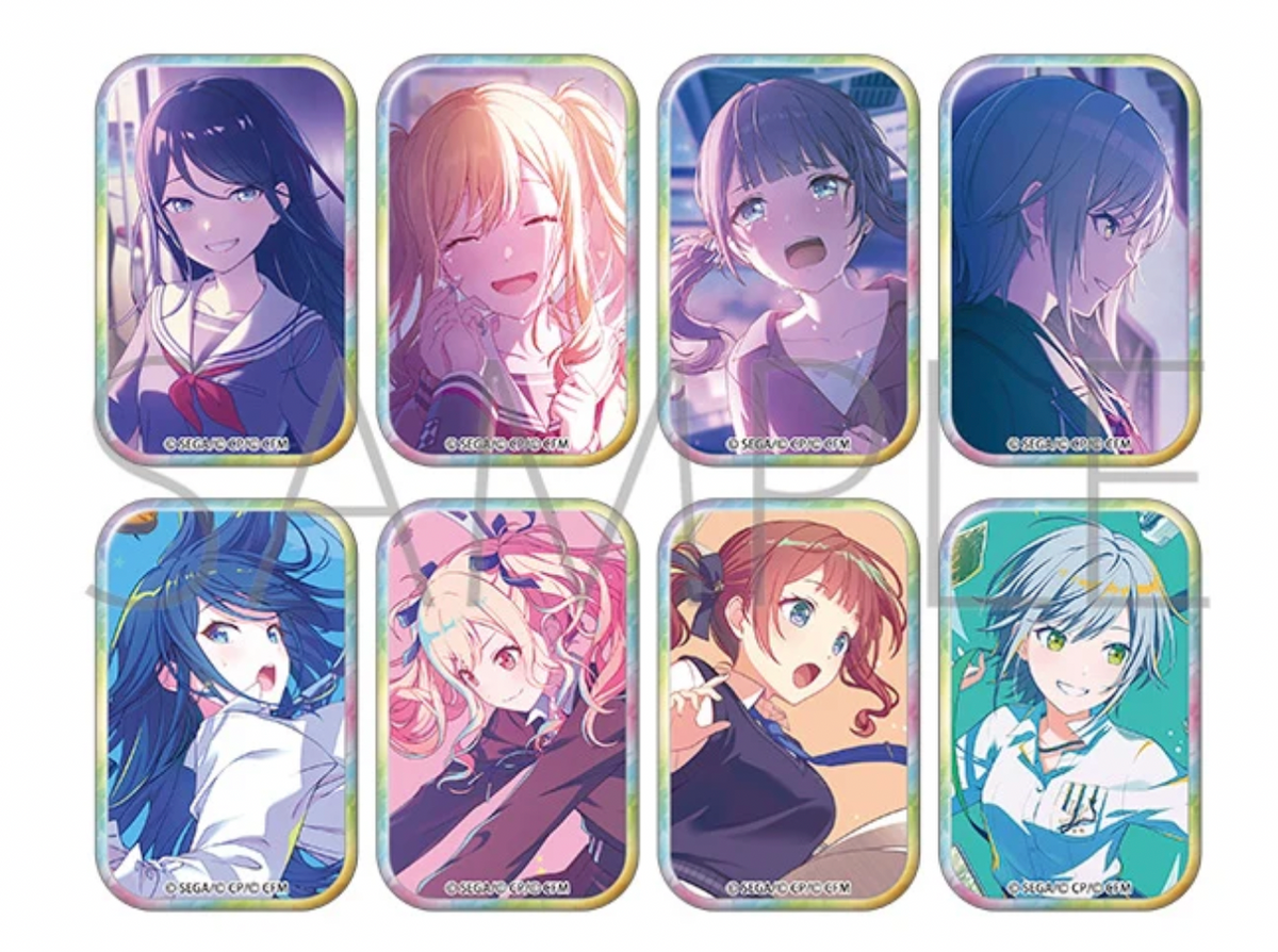 Hatsune Miku: Colorful Stage! Square Badge Collection Vol. 48 C (1 Random)