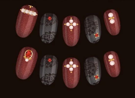 Light and Night Evan Nail sticker set