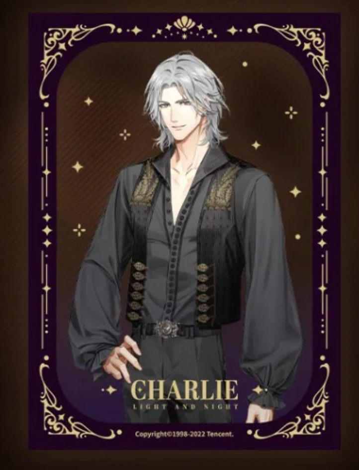 Light and Night Charlie Nail Set