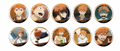 Haikyu!! Hinata Button Badge (1 Random)